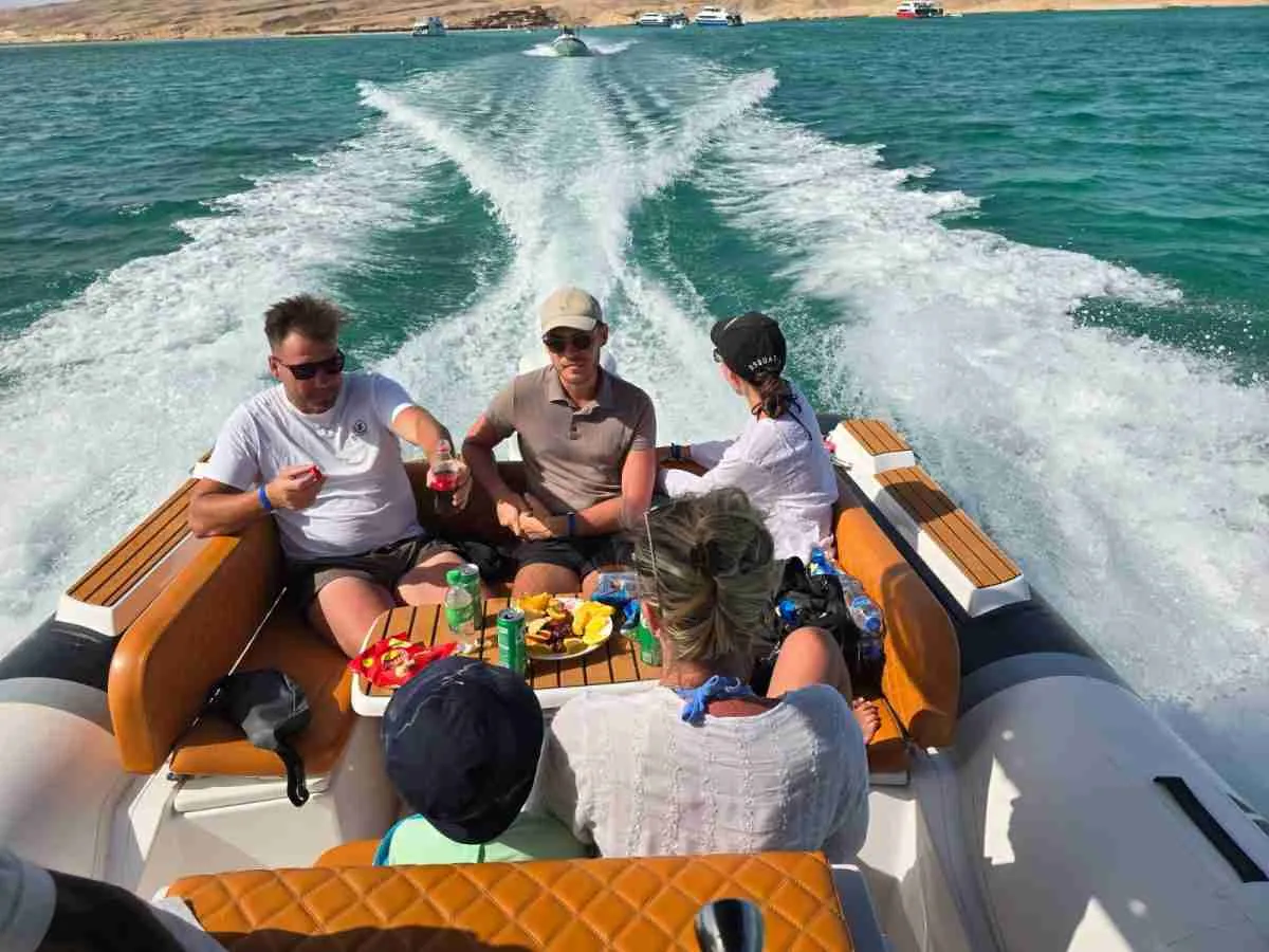 Speedboat Privat la Dolphin House Hurghada